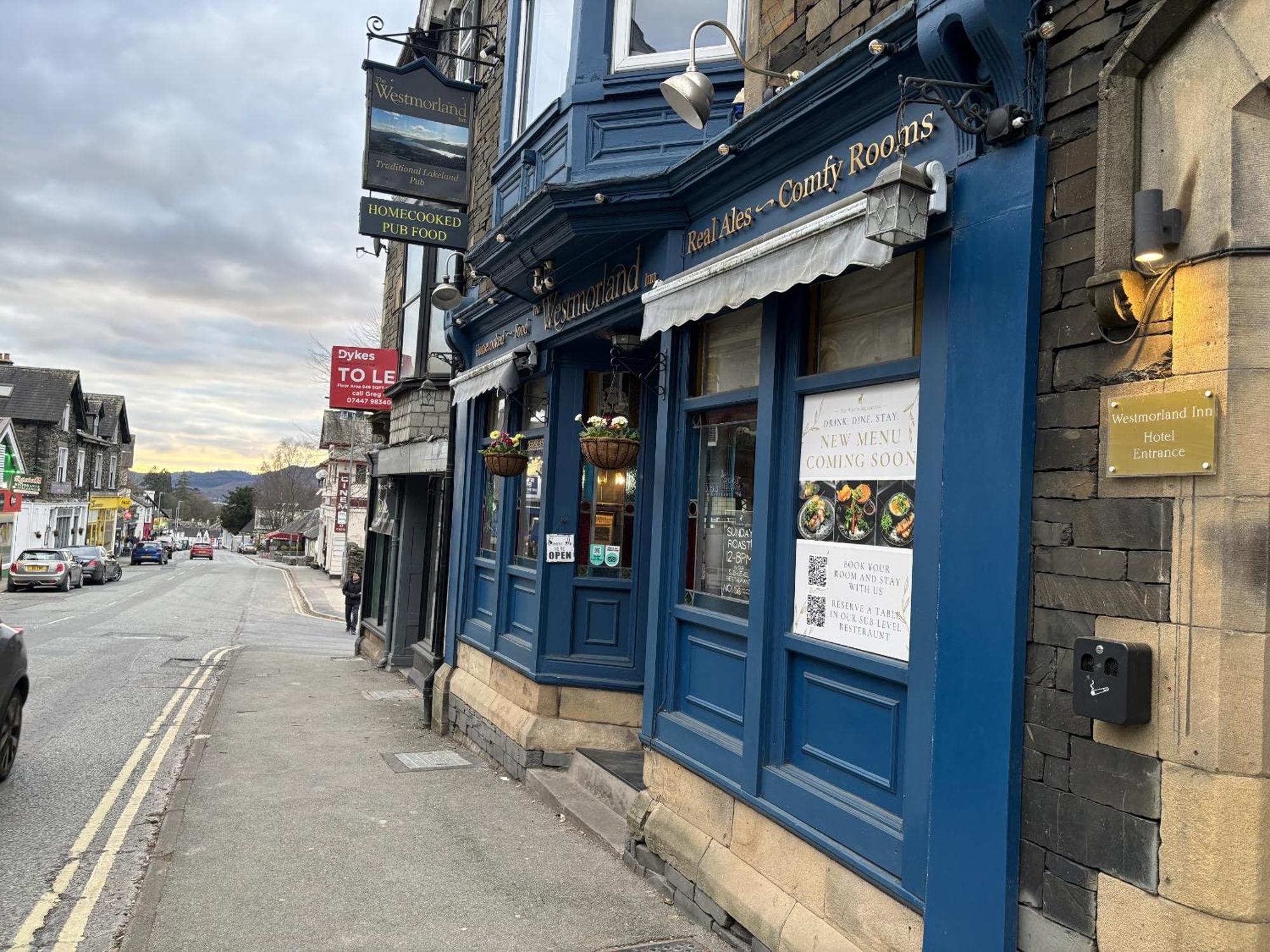 The Westmorland Inn Bowness-on-Windermere Zewnętrze zdjęcie